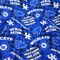Licensed NCAA University of Kentucky Check Allover Cotton Fabric by the Yard